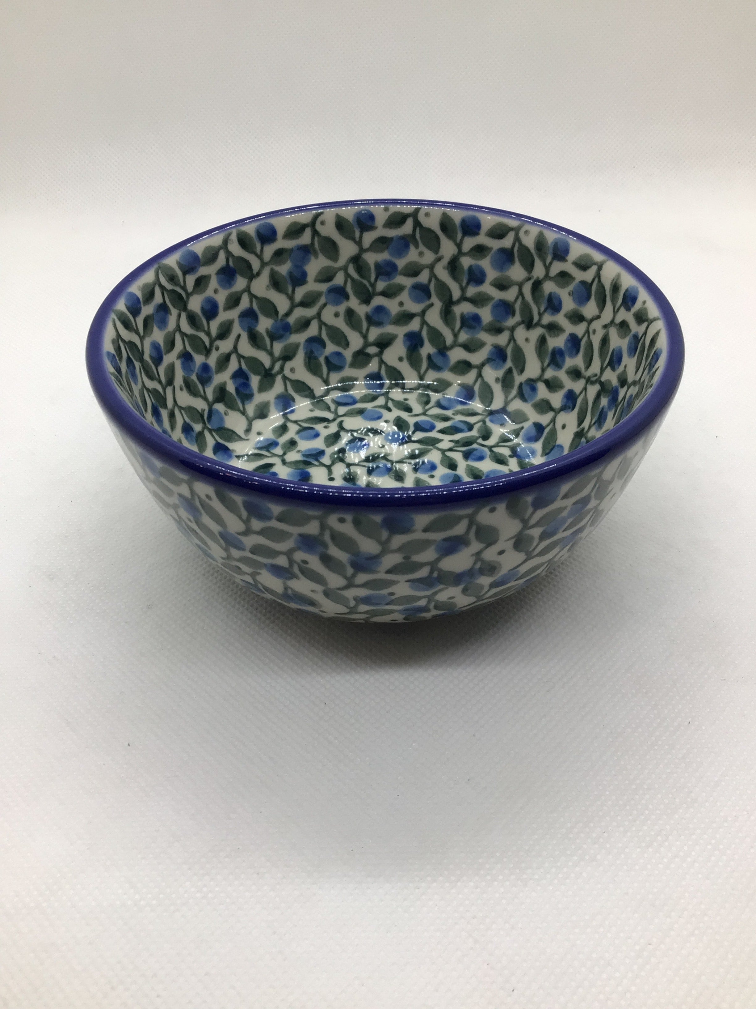 Blueberry Blossom Ice Cream Bowl 4.5&quot;