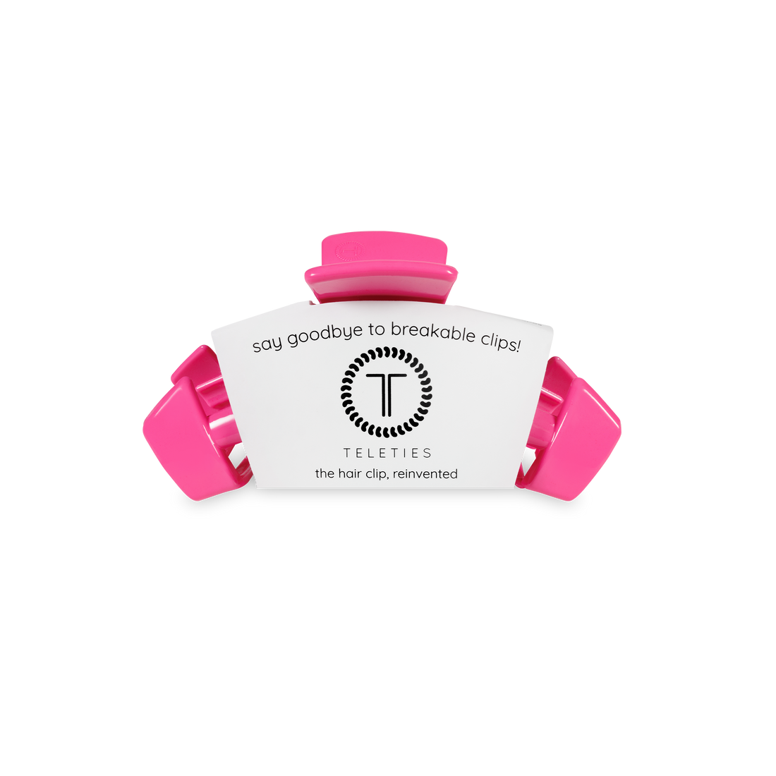 TELETIES - Classic Hair Clip | Tiny | Tropical Punch