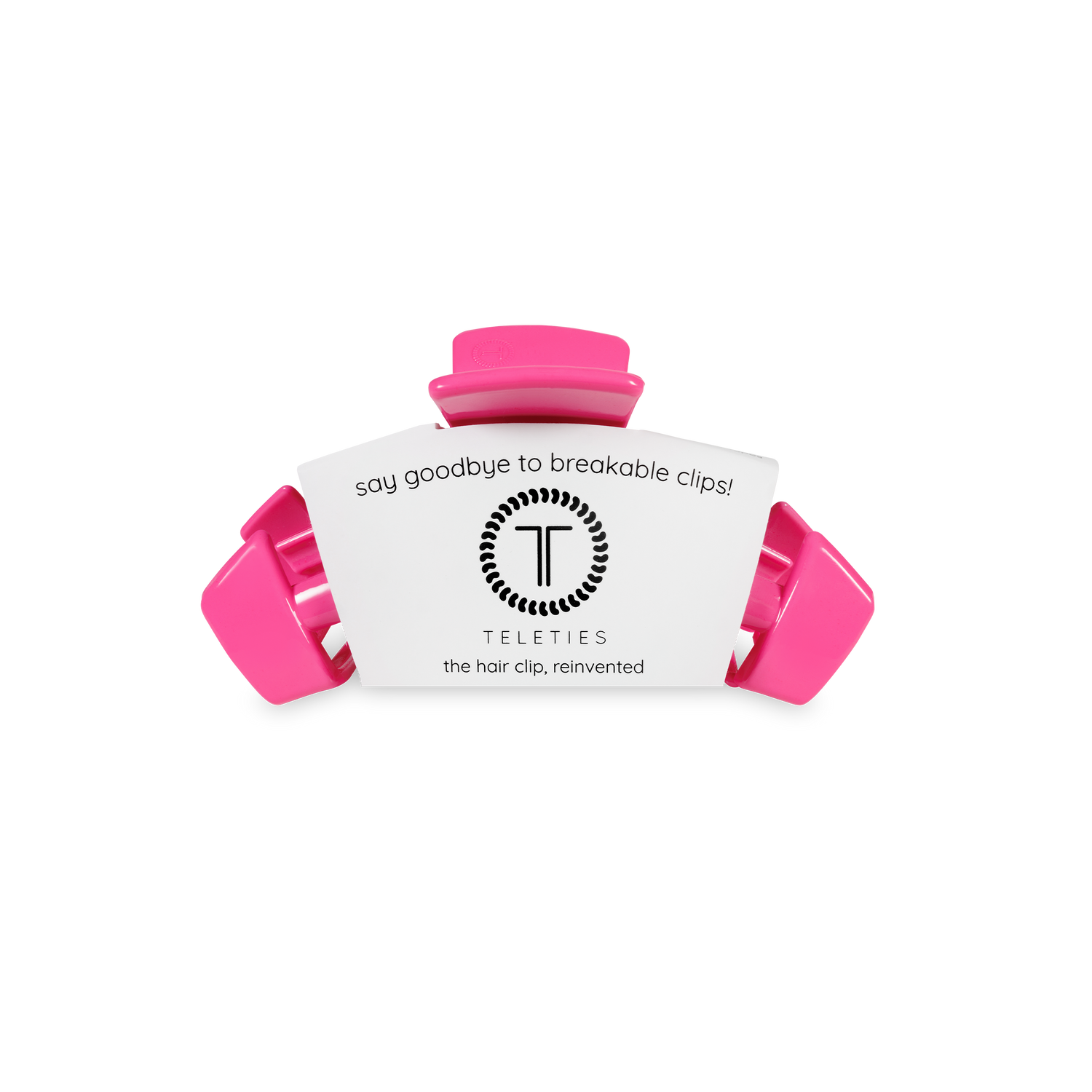TELETIES - Classic Hair Clip | Tiny | Tropical Punch