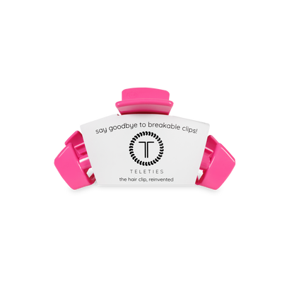 TELETIES - Classic Hair Clip | Tiny | Tropical Punch