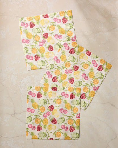 Geometry - Disco Fruits Dishcloth Set