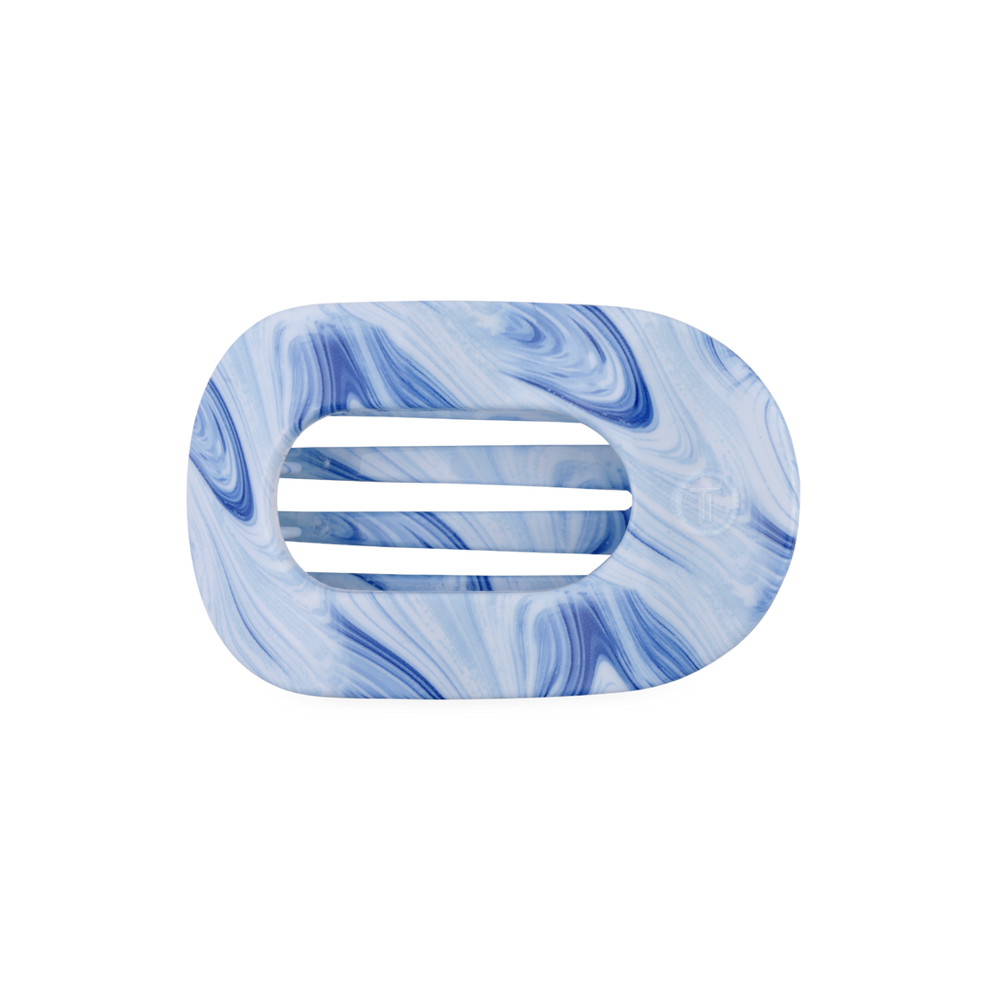 TELETIES - Tide &amp; True | Medium | Flat Round Hair Clip