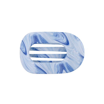 TELETIES - Tide &amp; True | Medium | Flat Round Hair Clip