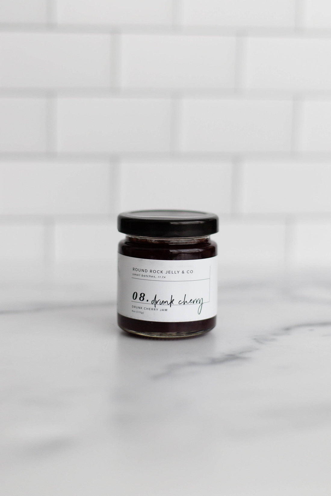 Round Rock Jelly &amp; Co - Drunk Cherry  Jam