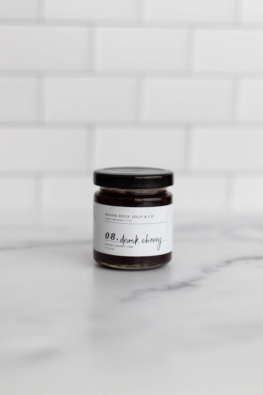 Round Rock Jelly & Co - Drunk Cherry  Jam