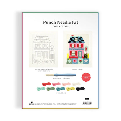 Chronicle Books - Cozy Cottage Punch Needle Kit
