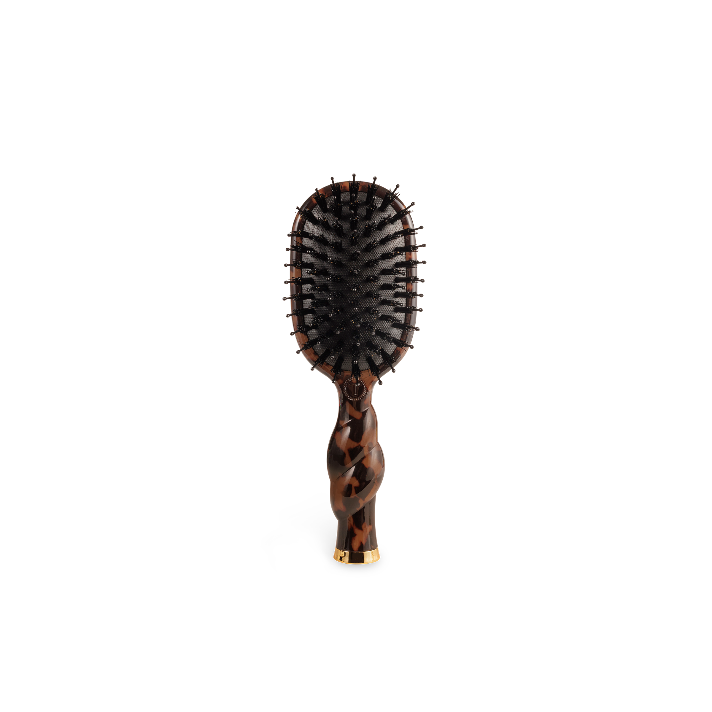 TELETIES - Mini Boar Brush | Tortoise