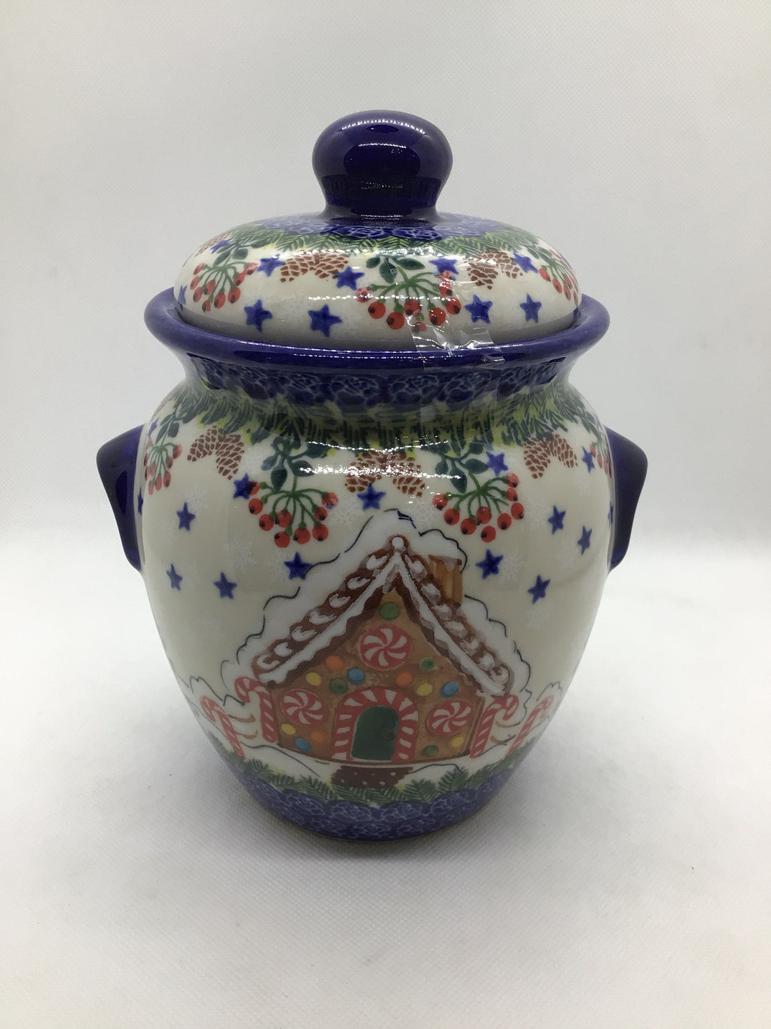 KALICH Gingerbread House Lidded Jar