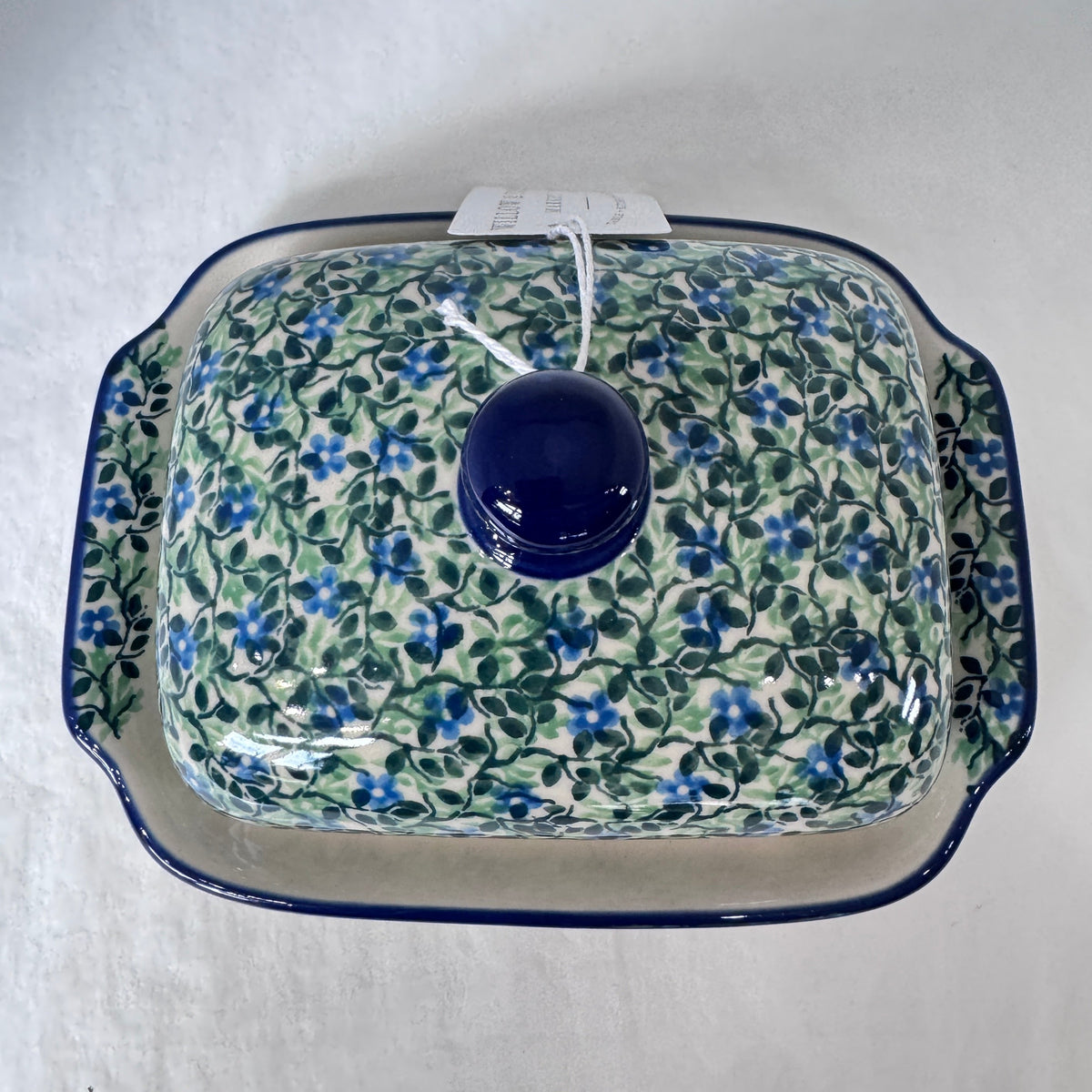 Wandering Vines Butter Dish