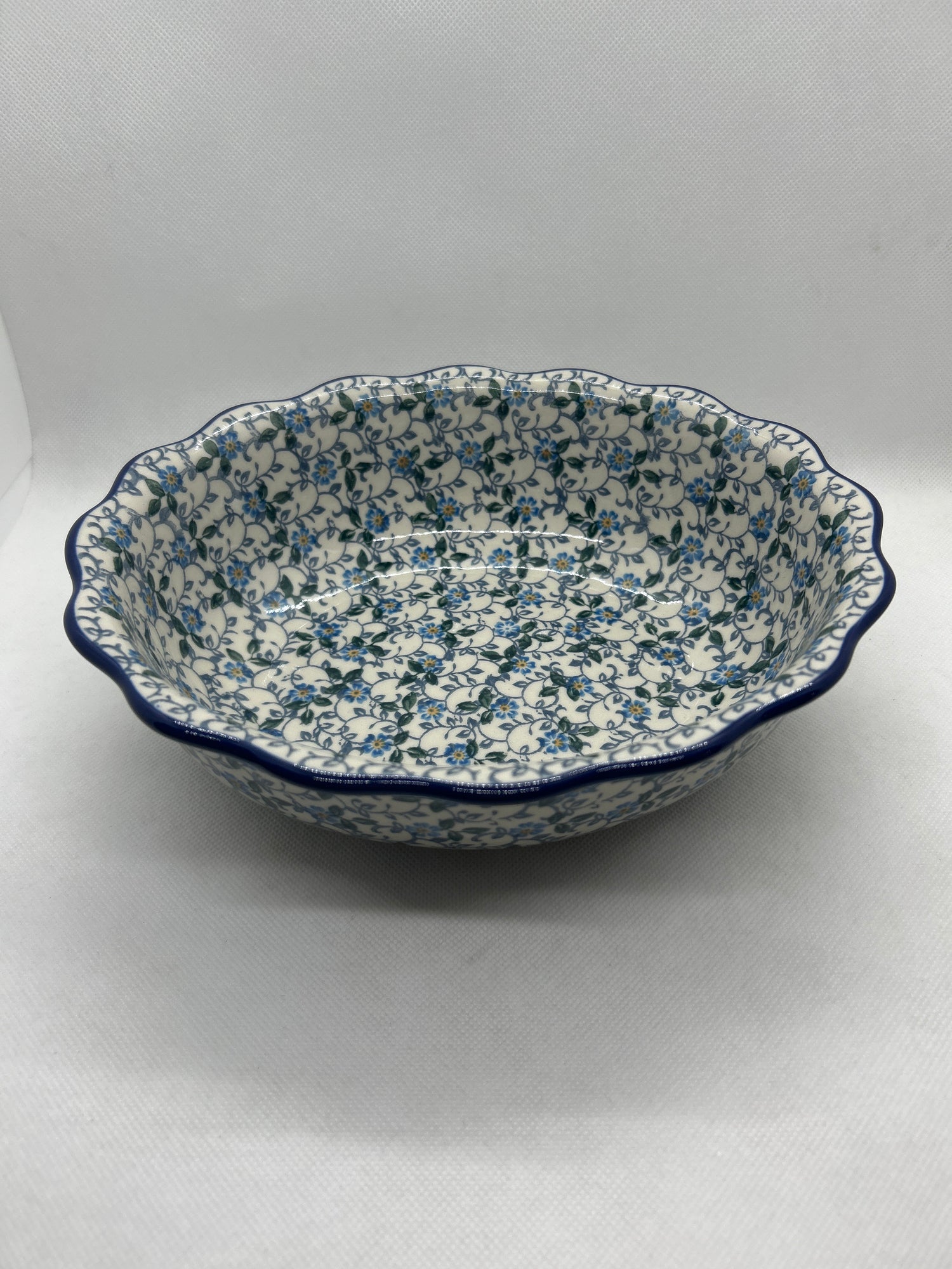 Sapphire Fluted Oval Casserole