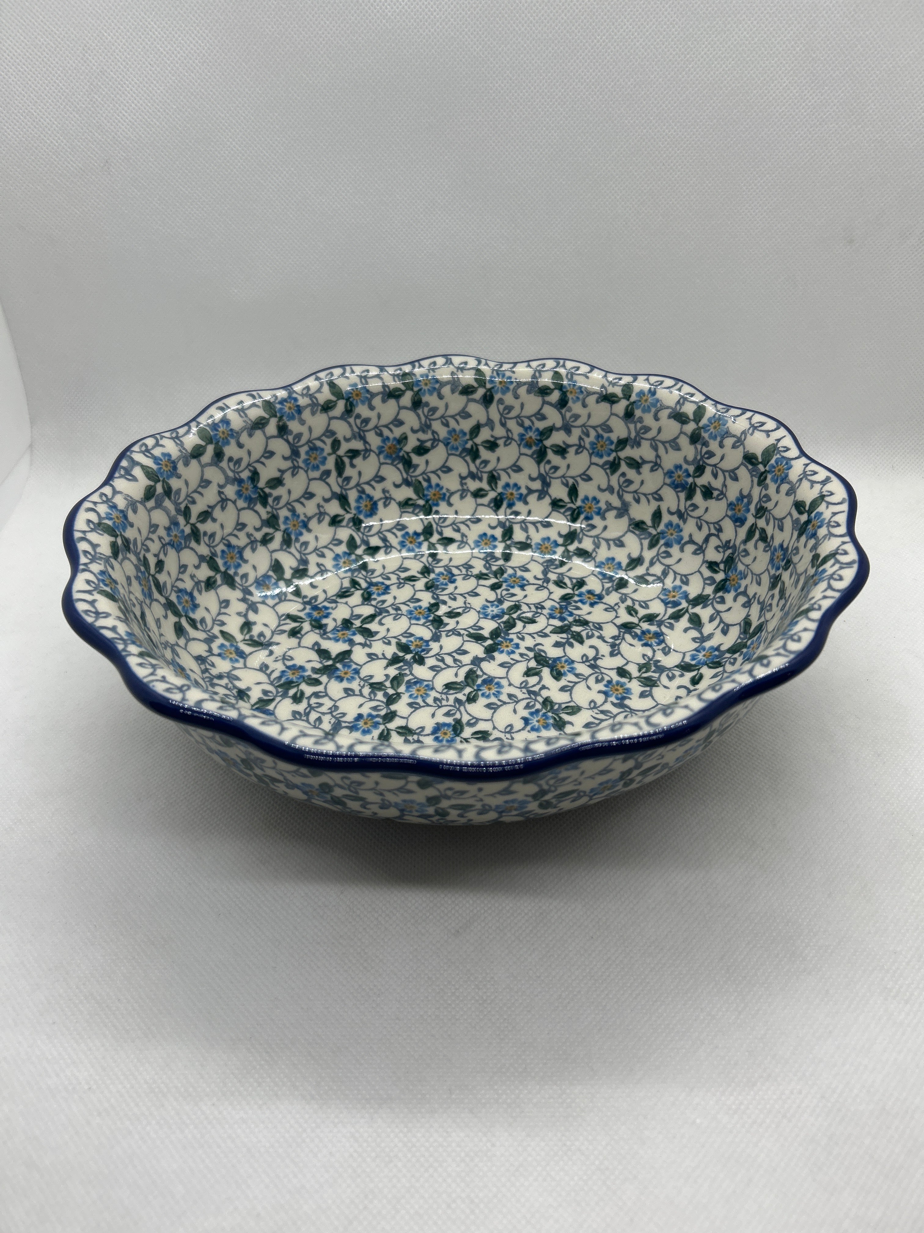 Sapphire Fluted Oval Casserole