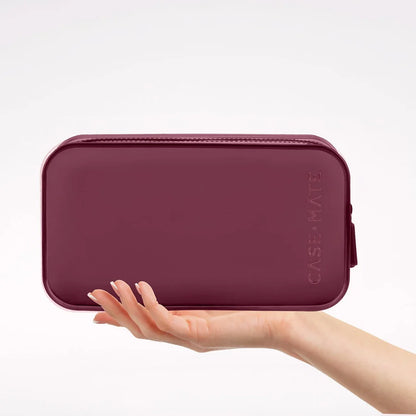 Jelly Makeup Bag- Mulberry