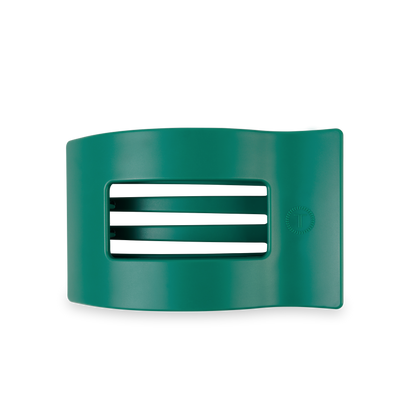 TELETIES - Flat Rectangle Hair Clip | Medium | Fir Real