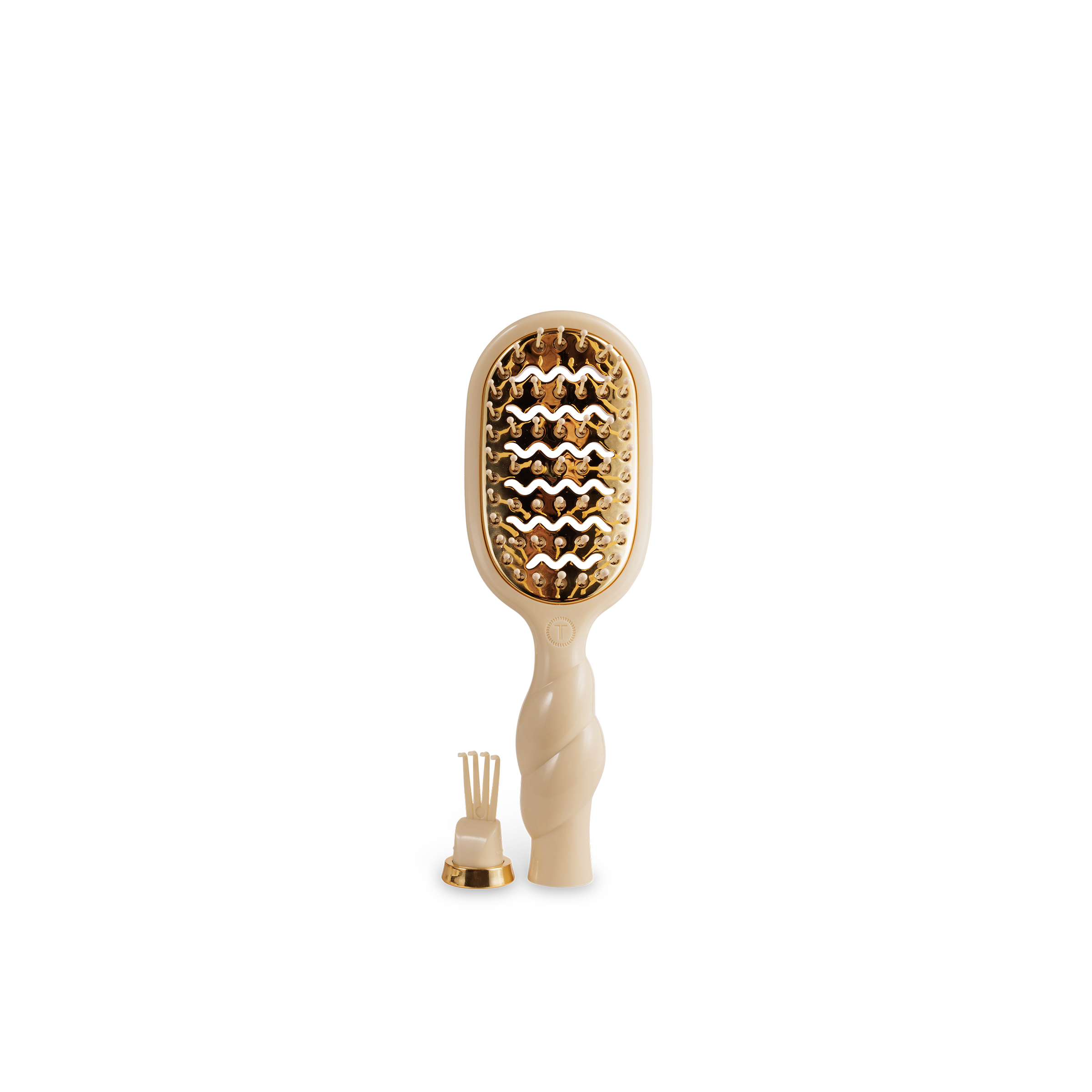 TELETIES - Mini Vented Brush | Tan