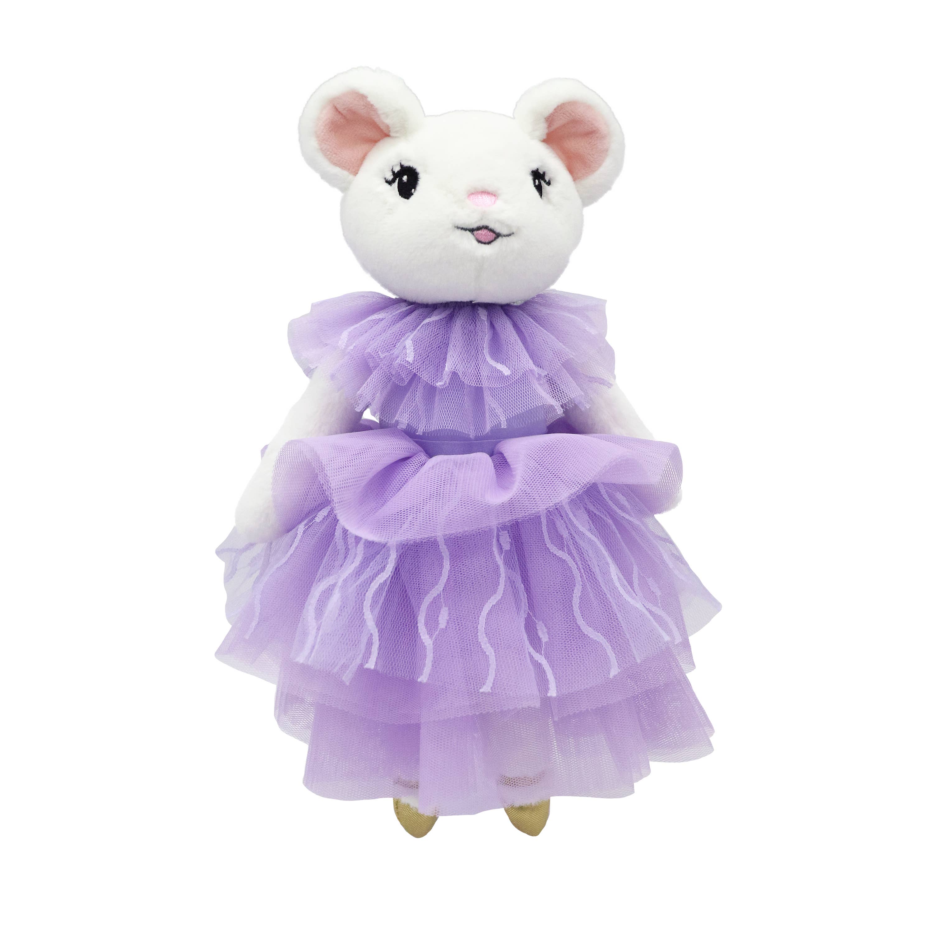 Claris The Chicest Mouse In Paris - 12&quot; Lilac Plush Toy