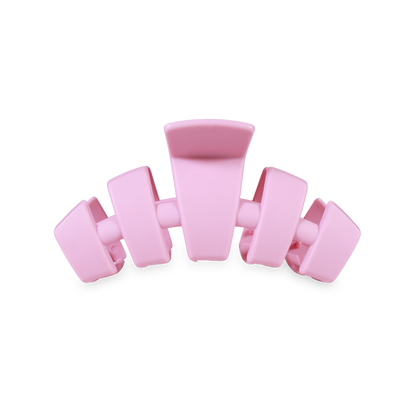 TELETIES - Classic Hair Clip | Medium | Merry Pinkmas