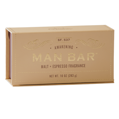 San Francisco Soap / Man Bar Soap - Malt &amp; Espresso 10oz Man Bar