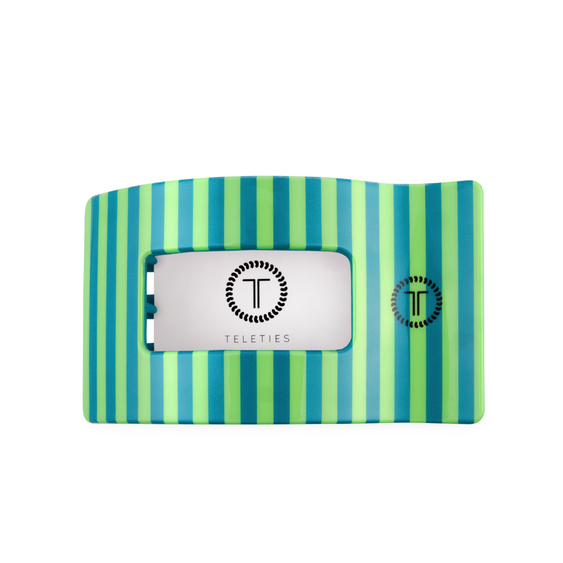 TELETIES - Cabana Cutie | Large | Flat Rectangle Hair Clip