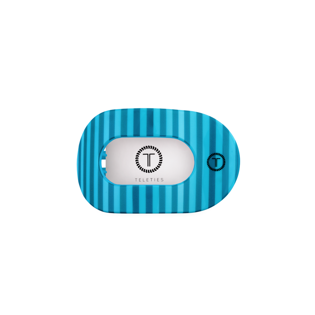 TELETIES - Splash Zone | Small | Flat Round Hair Clip