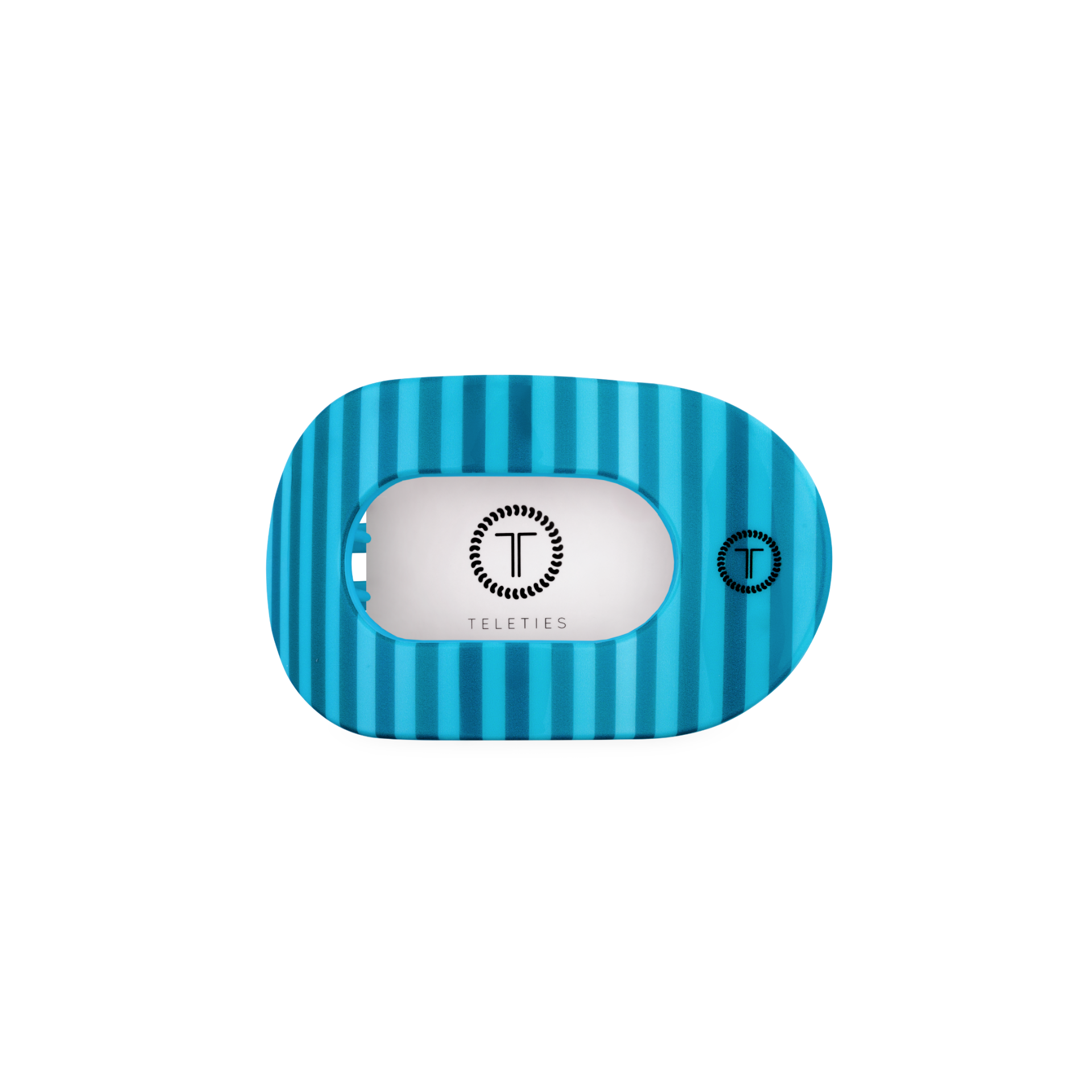 TELETIES - Splash Zone | Small | Flat Round Hair Clip