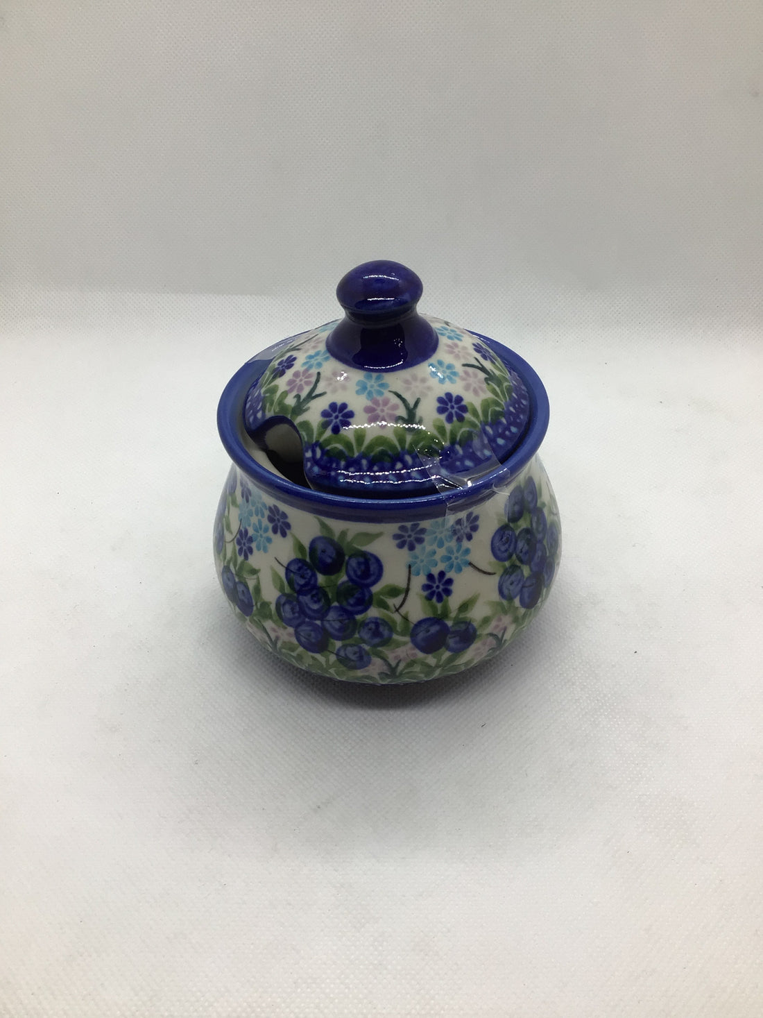 KALICH Blueberry Bundles Sugar Bowl