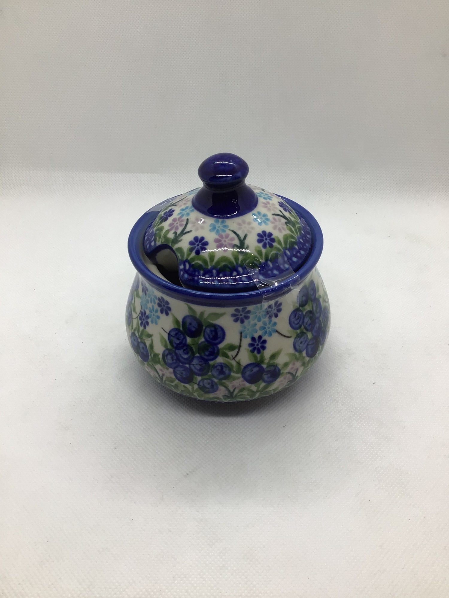 KALICH Blueberry Bundles Sugar Bowl