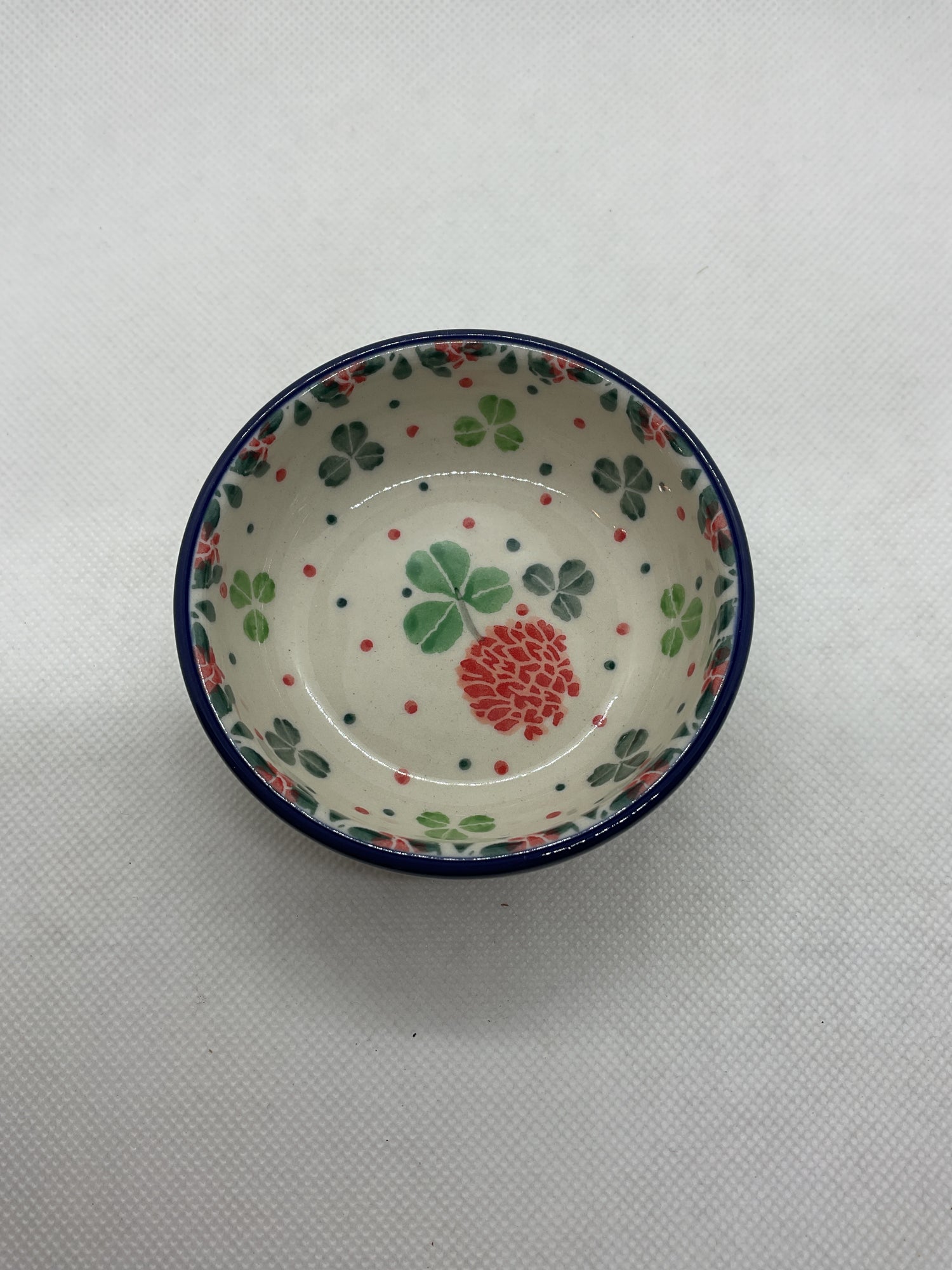 Shamrock Tiny Round Bowl 3.5&quot;