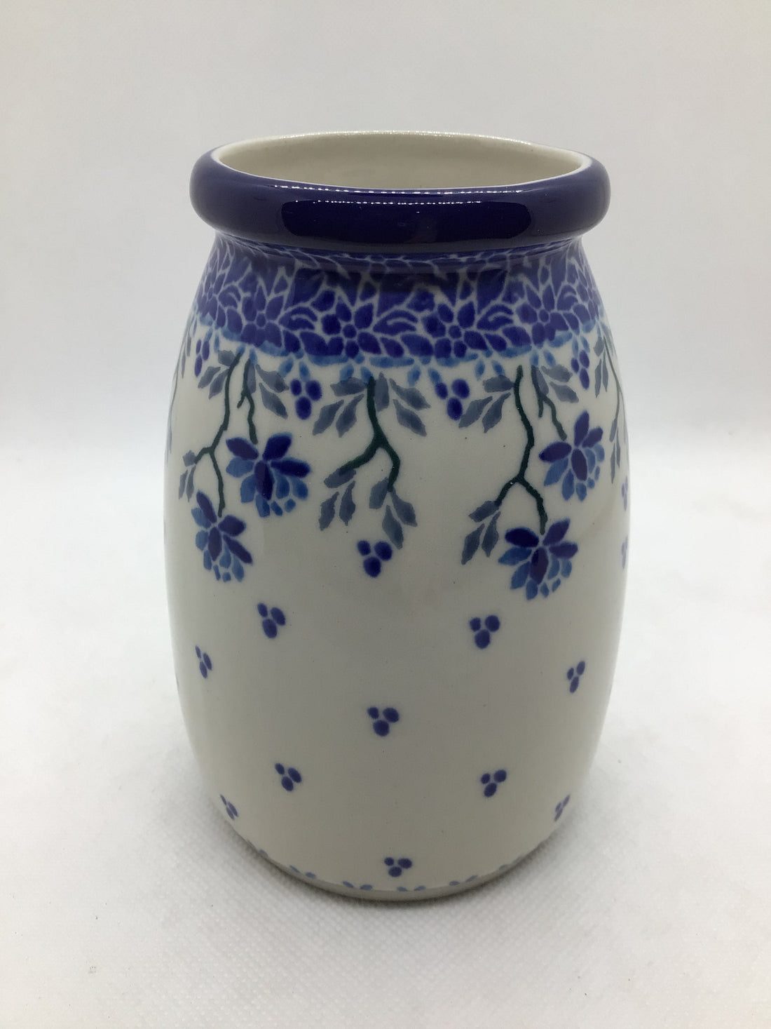 Clover Fields Milk Bottle Vase 5&quot;