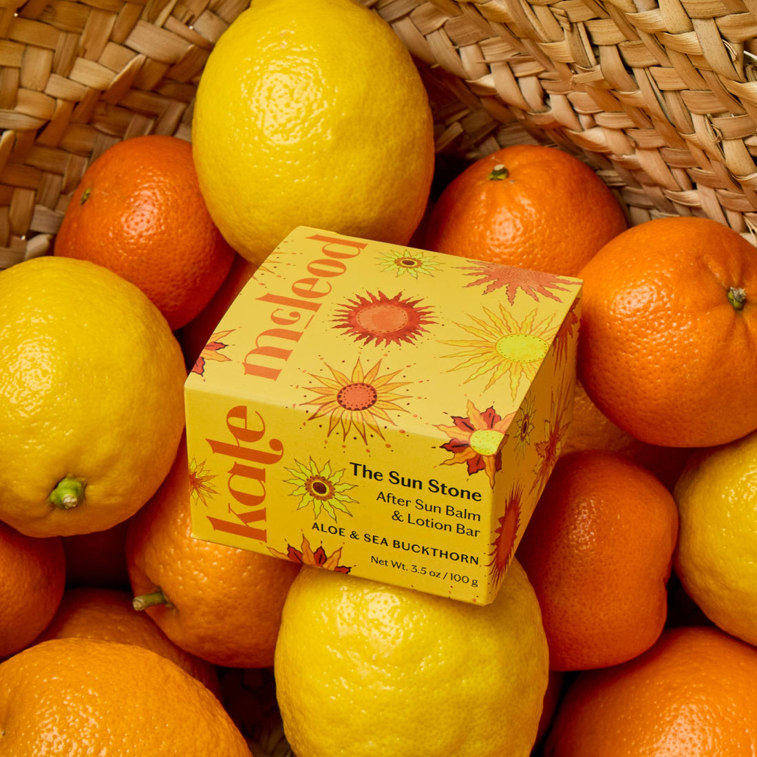 Kate McLeod - The Sun Stone | After Sun Balm &amp; Lotion Bar