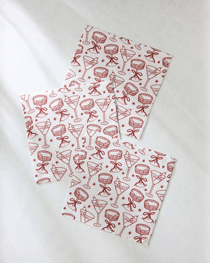 Geometry - Soiree Dishcloth Set