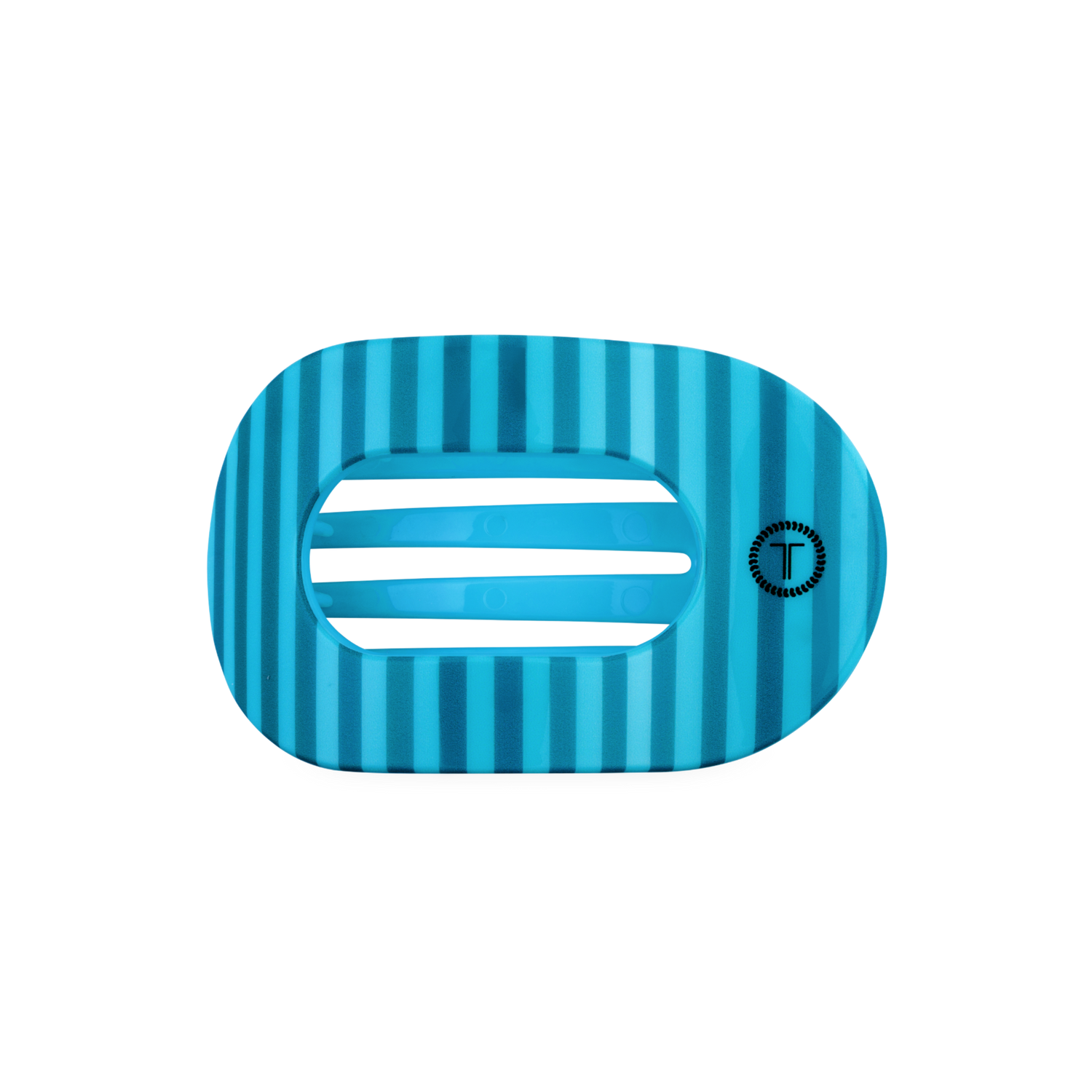 TELETIES - Splash Zone | Medium | Flat Round Hair Clip