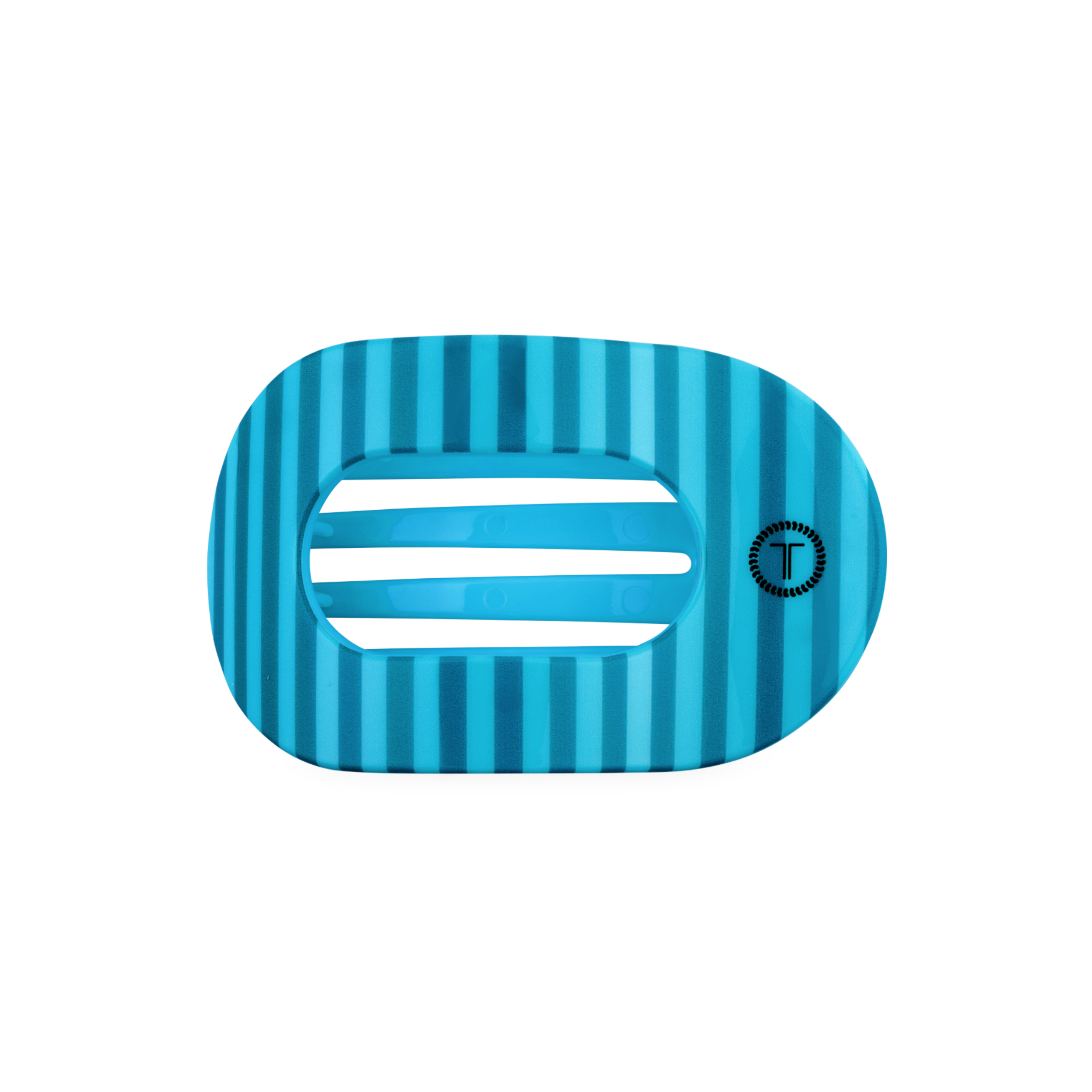 TELETIES - Splash Zone | Medium | Flat Round Hair Clip