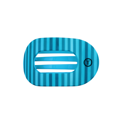 TELETIES - Splash Zone | Medium | Flat Round Hair Clip