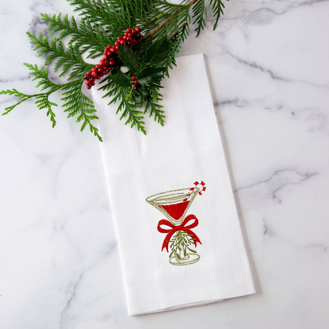 Christmas Cosmo Linen Towel