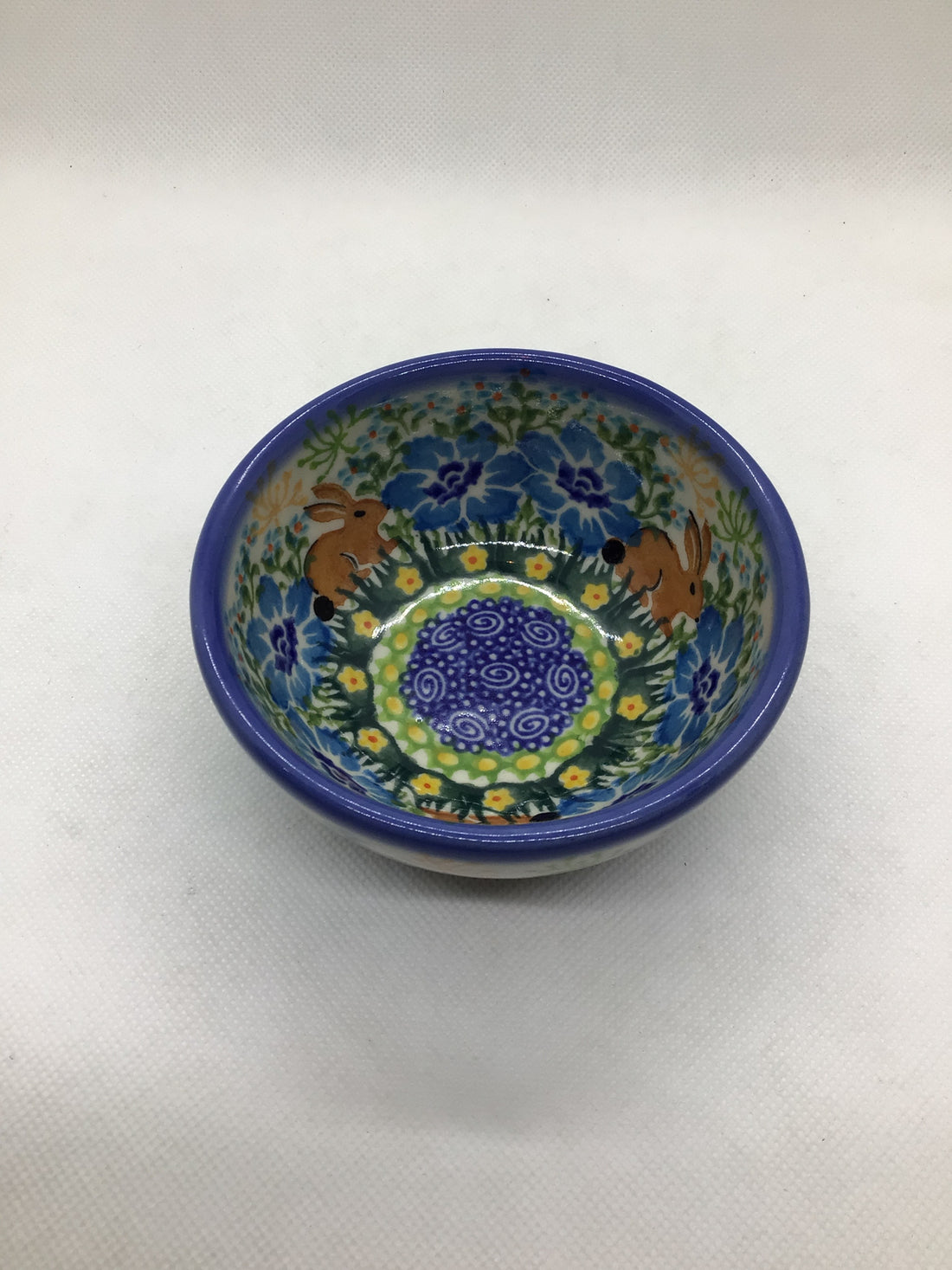 KALICH Bunny Blu Blu Bowl 4&quot;