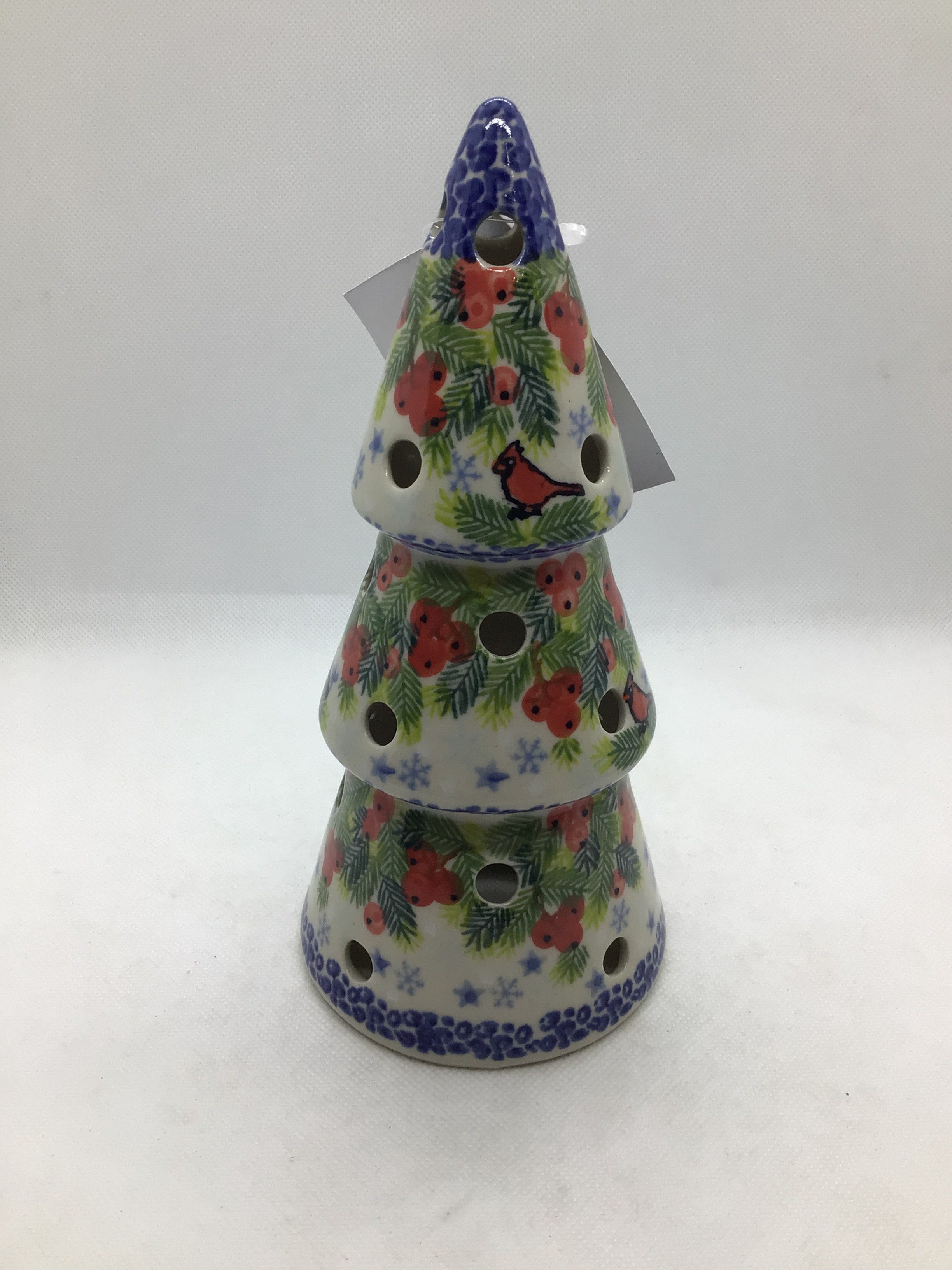 KALICH Cranberry Cardinals Medium Tree