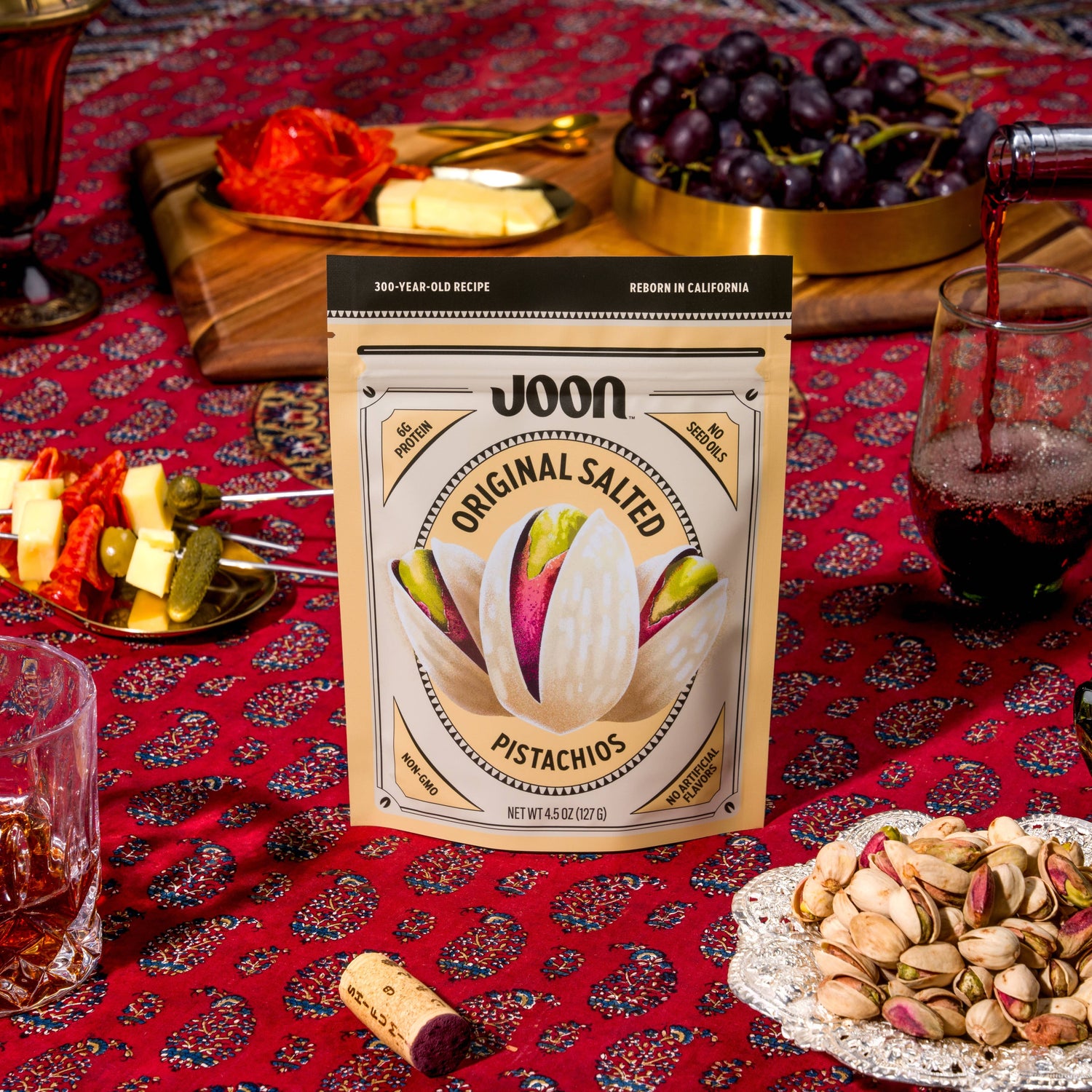 Joon - Joon Original Salted Pistachios - 4.5oz Resealable Bag