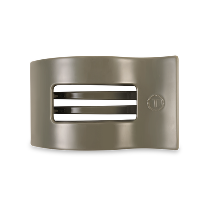 TELETIES - Flat Rectangle Hair Clip | Medium | Sage It Ain&