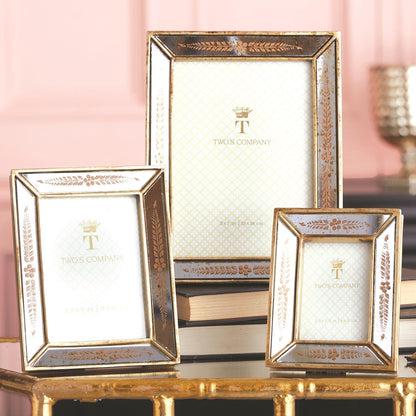 Verona Gold Mirror Photo Frame