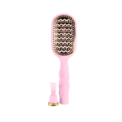 TELETIES - Vented Brush | Full Size | Bubblegum Pink