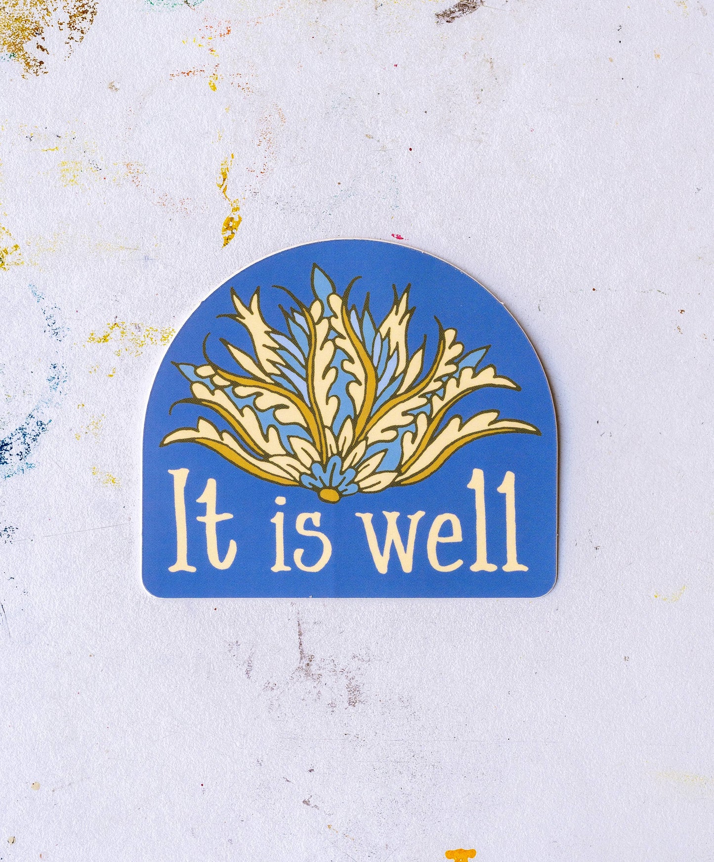 It Is Well Hymn Sticker