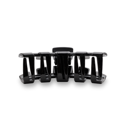 TELETIES - Classic Hair Clip | Med. | Jet Black
