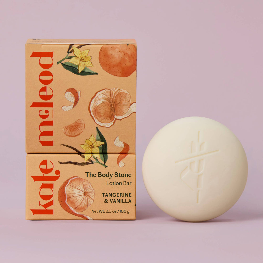 Kate McLeod - Tangerine &amp; Vanilla | Deep Moisturizing Lotion Bar