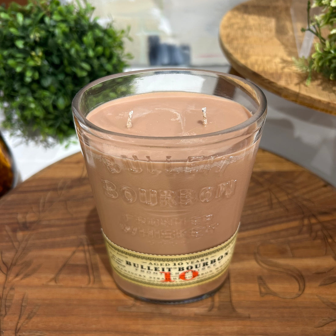 Bourbon Bottle Candle