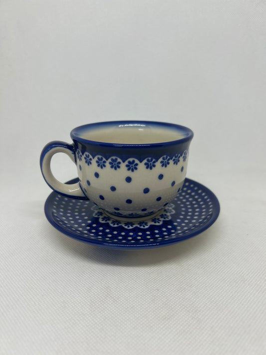 KALICH Lovely Lace Tea Cup/Saucer