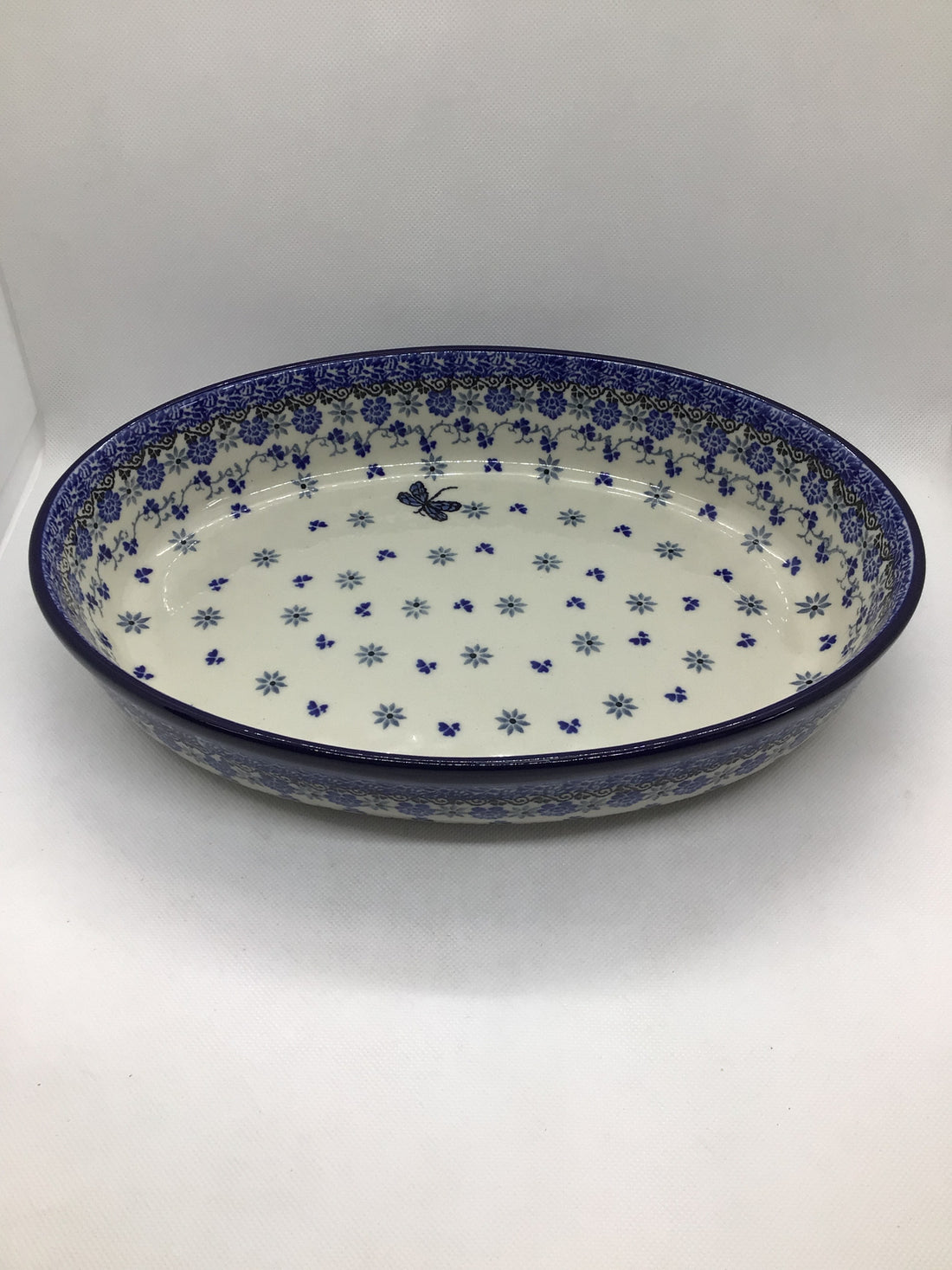 Dragonfly Oval Baker 12&quot;