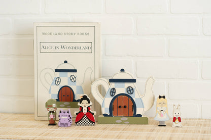 Adams &amp; Co. Woodland Storybook Gift Set Alice Wonderland