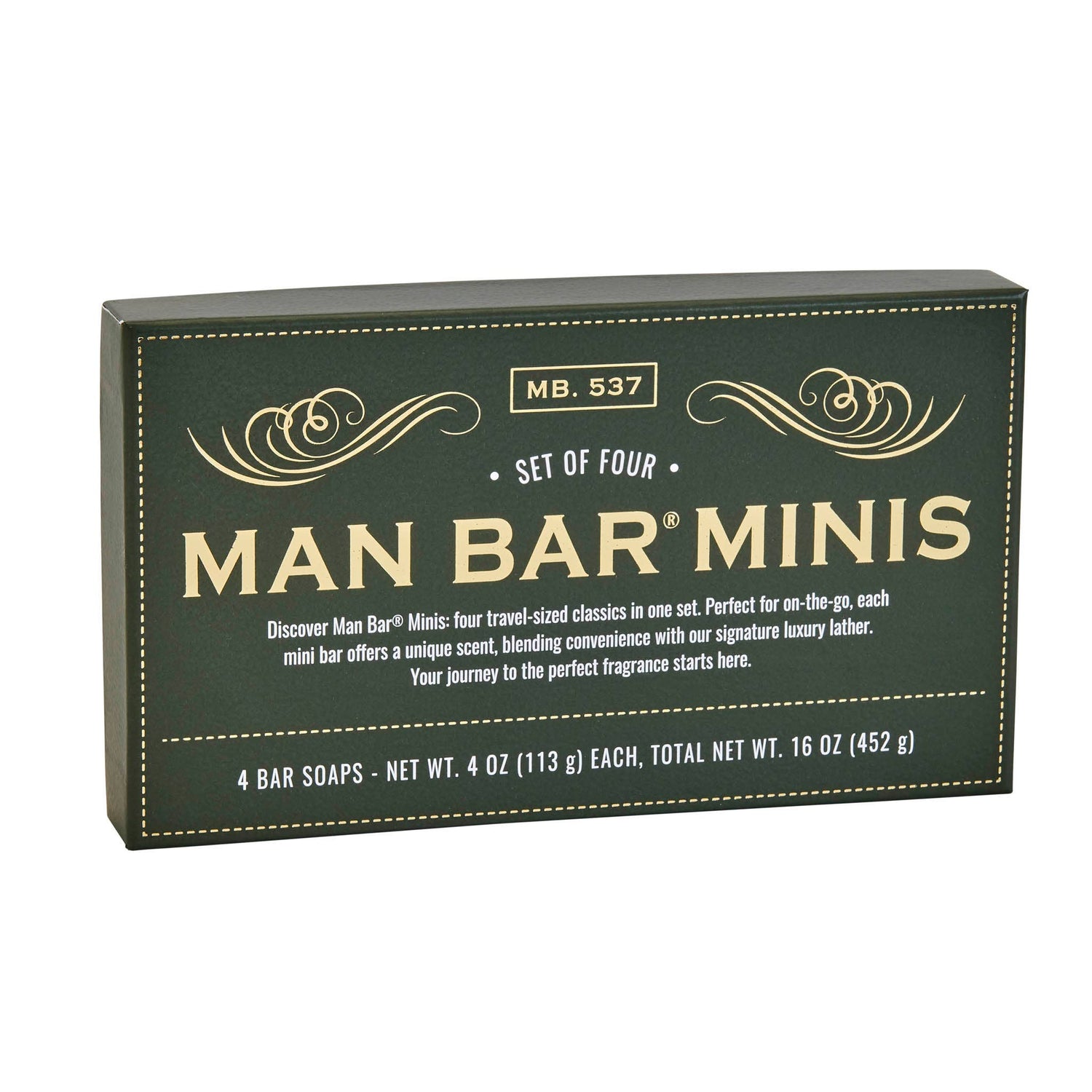 San Francisco Soap / Man Bar Soap - Man Bar Mini 4pc Gift Set