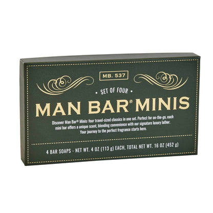 San Francisco Soap / Man Bar Soap - Man Bar Mini 4pc Gift Set