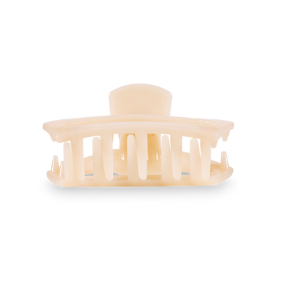 Open Hair Clip | Tiny | Almond Beige